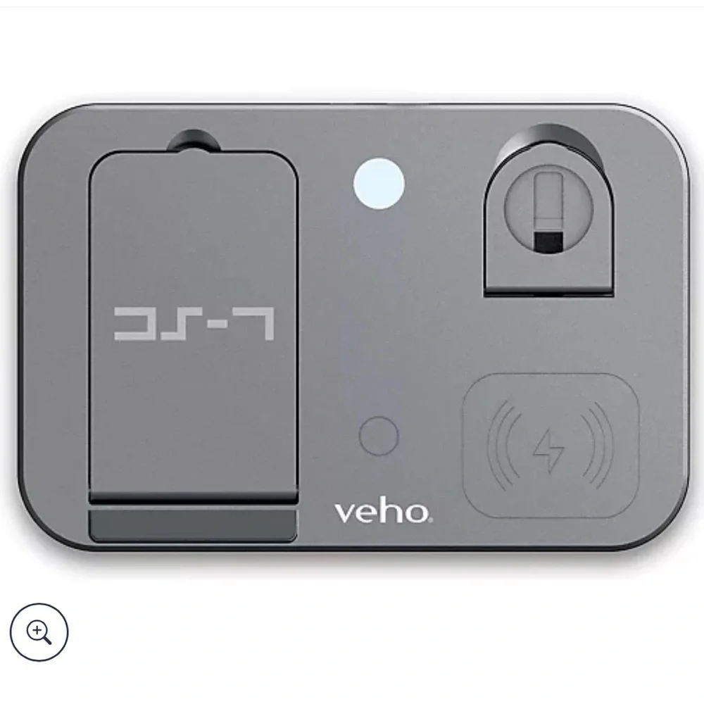 Veho DS-7 Qi‎ Wireless Multi-Charging Station w/LED Night Ligh